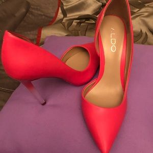 ALDO HEELS🔥color. Coral